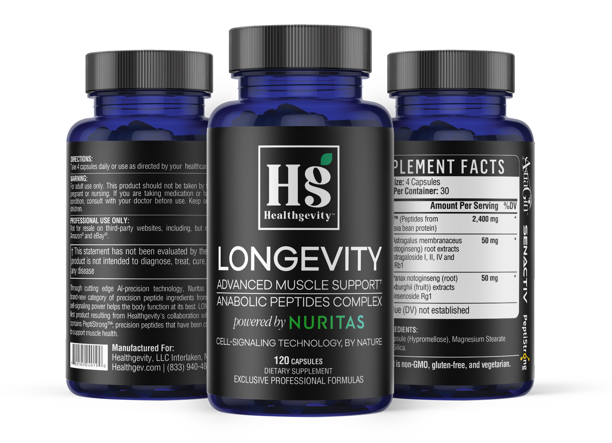 Healthgevity Launches Longevity powered by Nuritas