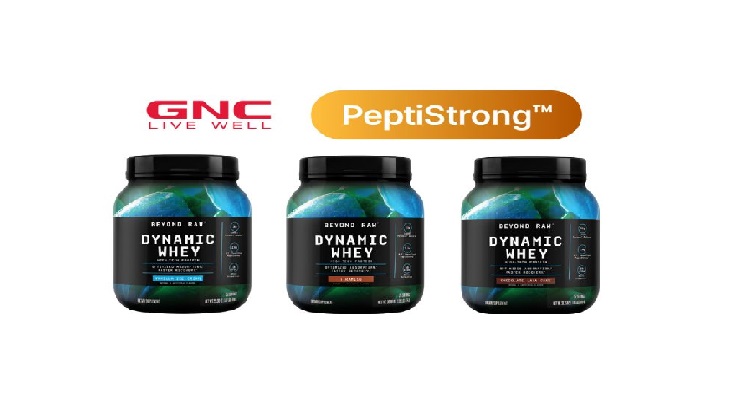 GNC, Nuritas Launch Whey Fortified with PeptiStrong Plant Peptide