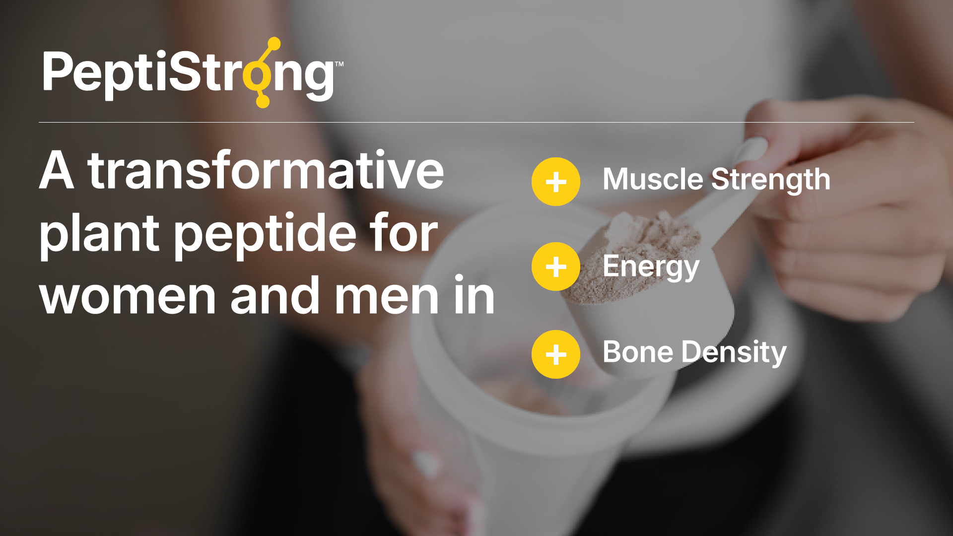 Codeage: How PeptiStrong® Is Changing the Conversation Around Muscle Support