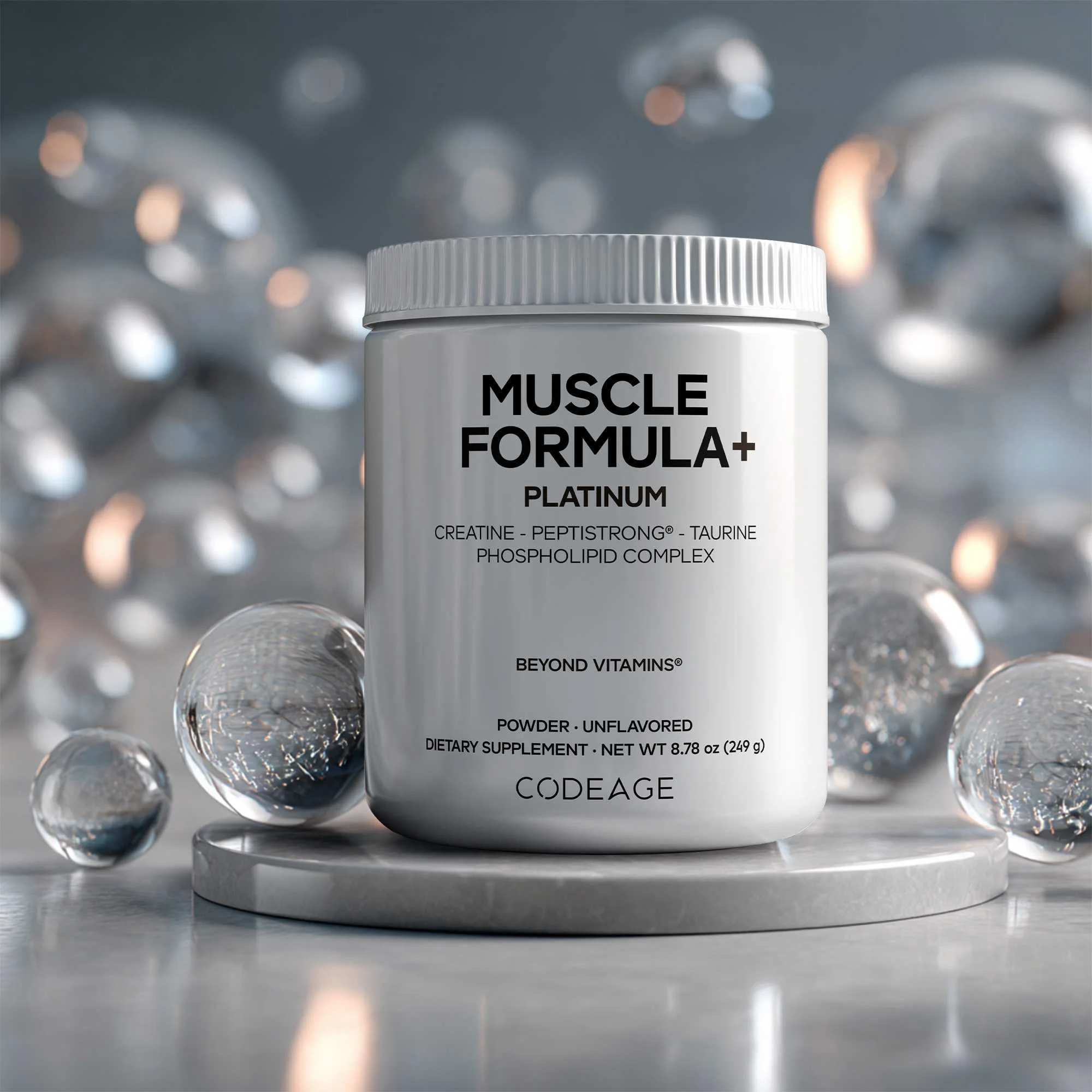 Codeage Launches Muscle Formula Platinum+ Formulated With PeptiStrong
