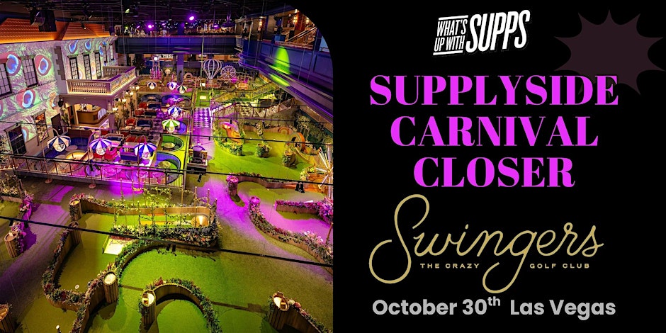 SupplySide Global ’25 | Nuritas Sponsoring What’s Up With Supps Supplyside Carnival Closer