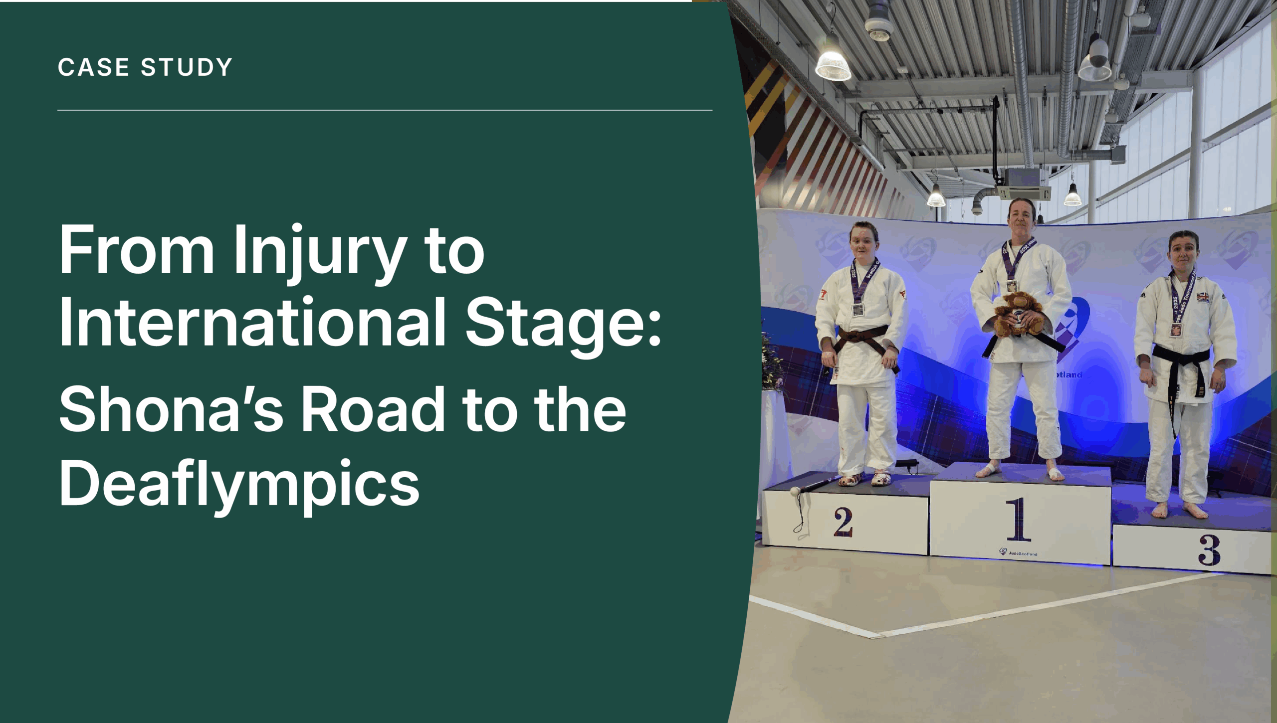 PeptiStrong Case Study | From Injury to International Stage: Shona’s Road to the Deaflympics