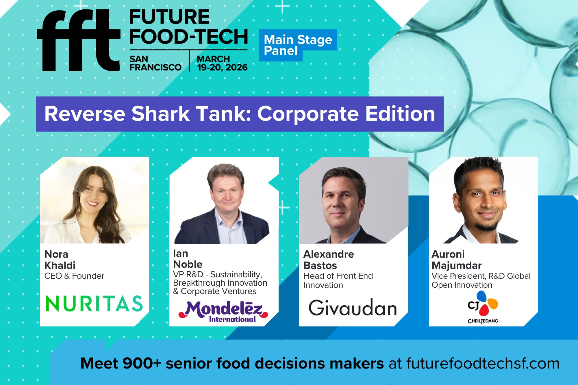 Future Food Tech | Dr. Nora Khaldi joins “Reverse Shark Tank” panel