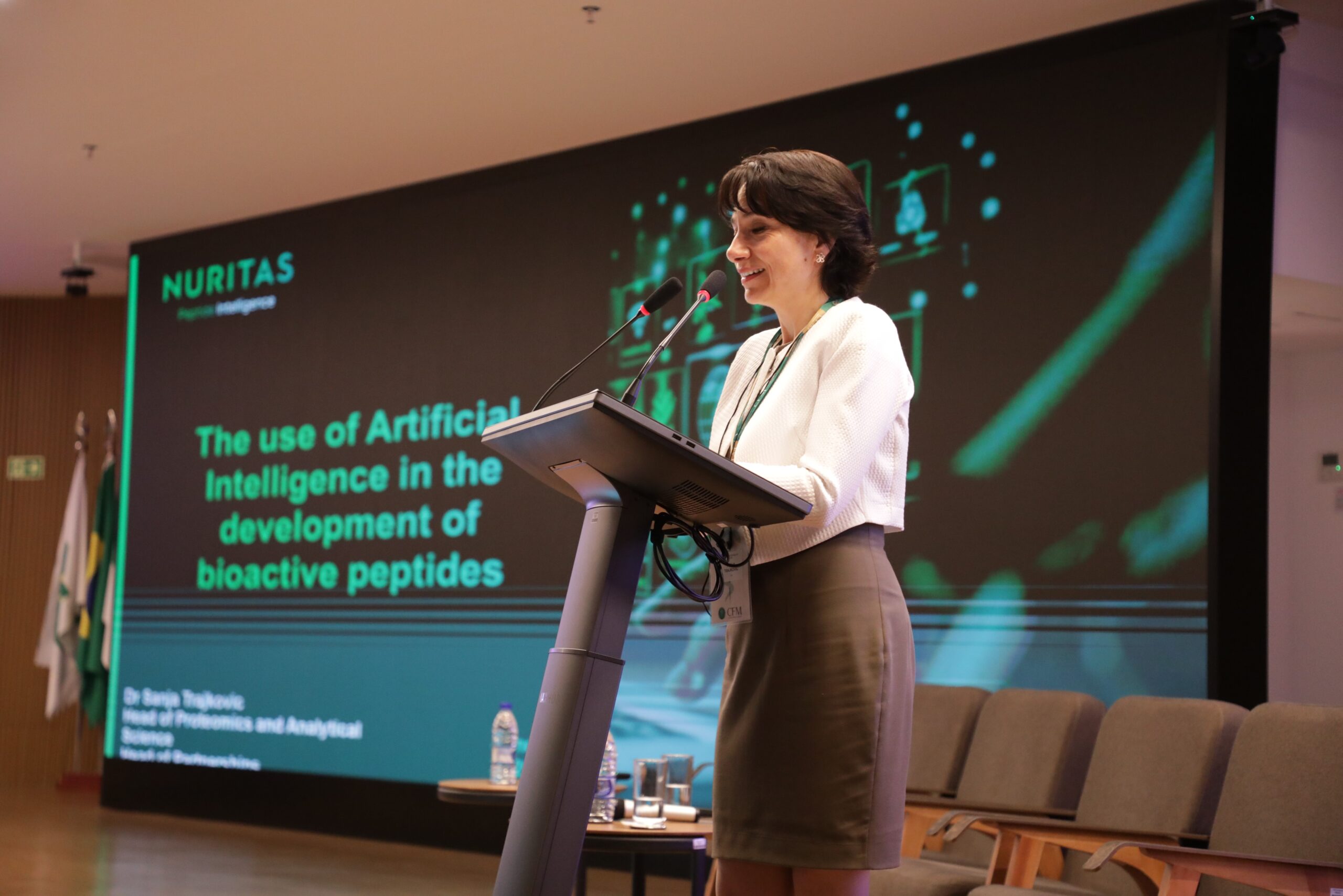 Nuritas Scientific Officer Presents at Brazil’s Federal Council of Medicine on Peptide Discovery